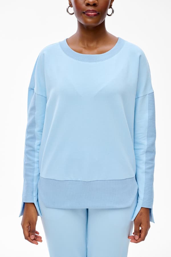 Dame Resal Lyseblå Sweatshirt 36/38