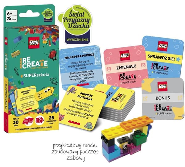 Lego Recreate. Haastekortit. SUPERschool