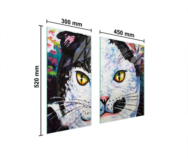 GLASBESKYTTELSESPLADE 75x52 KAT.