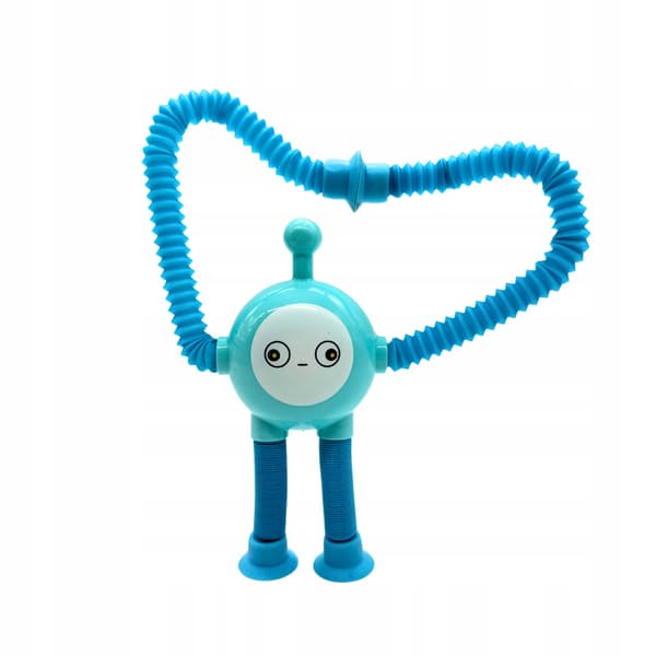 MEGADIDI SENSORY ROBOT poprør strækbart RØR SUGEKOPP