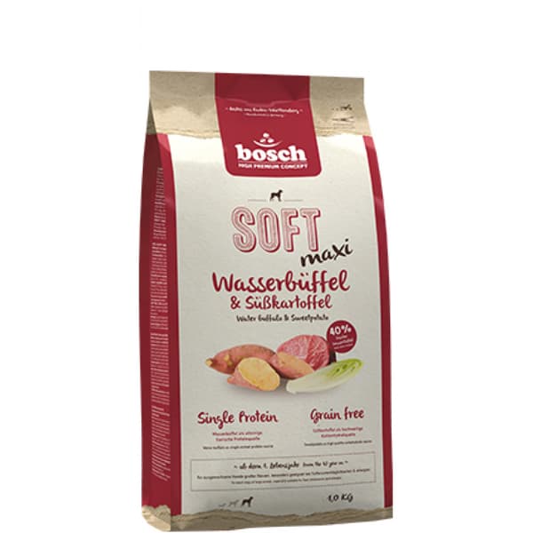 Bosch Soft Maxi Vattenbuffel & Sötpotatis 12,5 kg