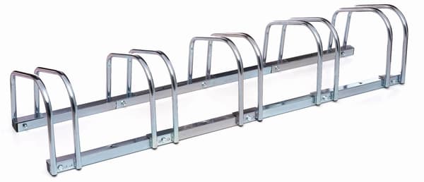 Galvaniserat cykelställ med 5 positioner | Kraft&Dele