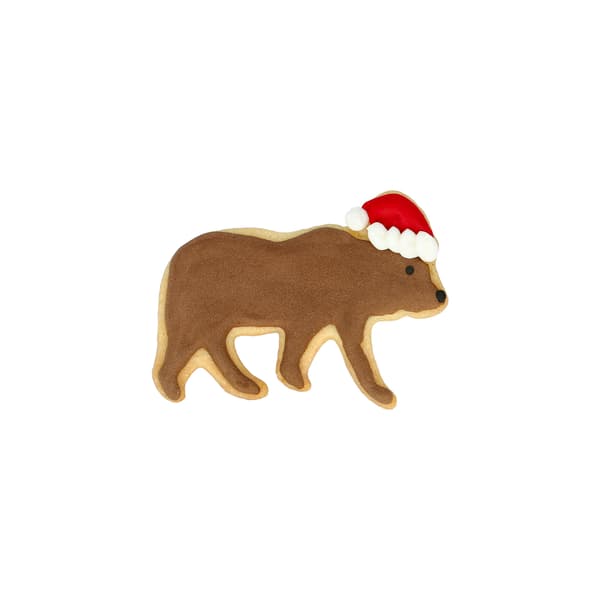 Julebamse peberkageform 9 cm / Birkmann