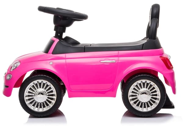 Fiat 500 gåstol rosa