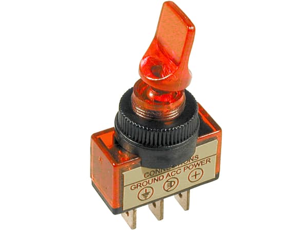 LYSAFBRYDER ASW-14D RØD 20A 12VDC