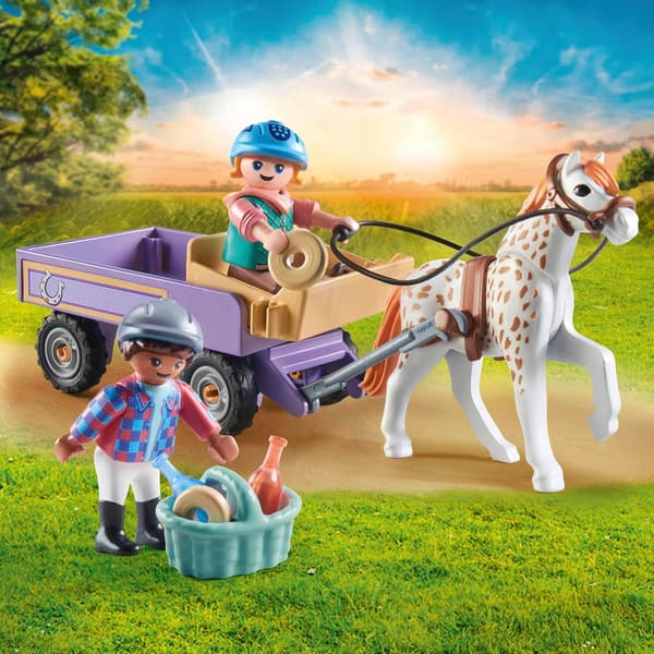 PLAYMOBIL PONYVAGN 71496