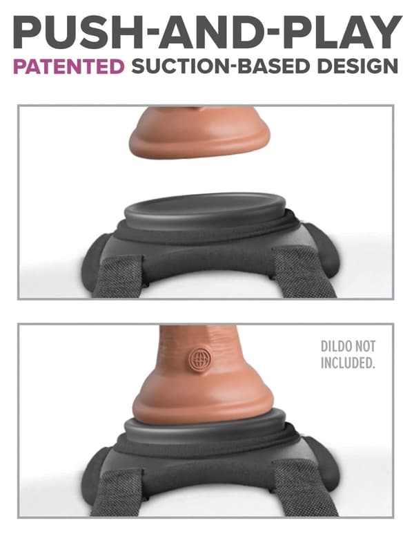 Body Dock Lap Strap Komfortabel Lårsele Fra Pipedream
