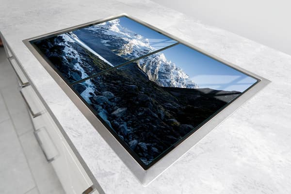 GLASSKYDDSPLÅT FÖR SPIS 70x52 TOPPA
