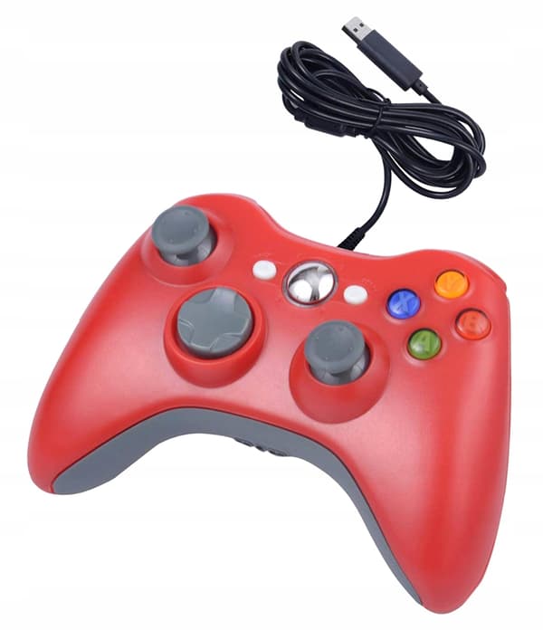 PC-PAD KABELFORMET PC-GAMEPAD XBOX 360 USB DOBBELT STØDVIBRATION