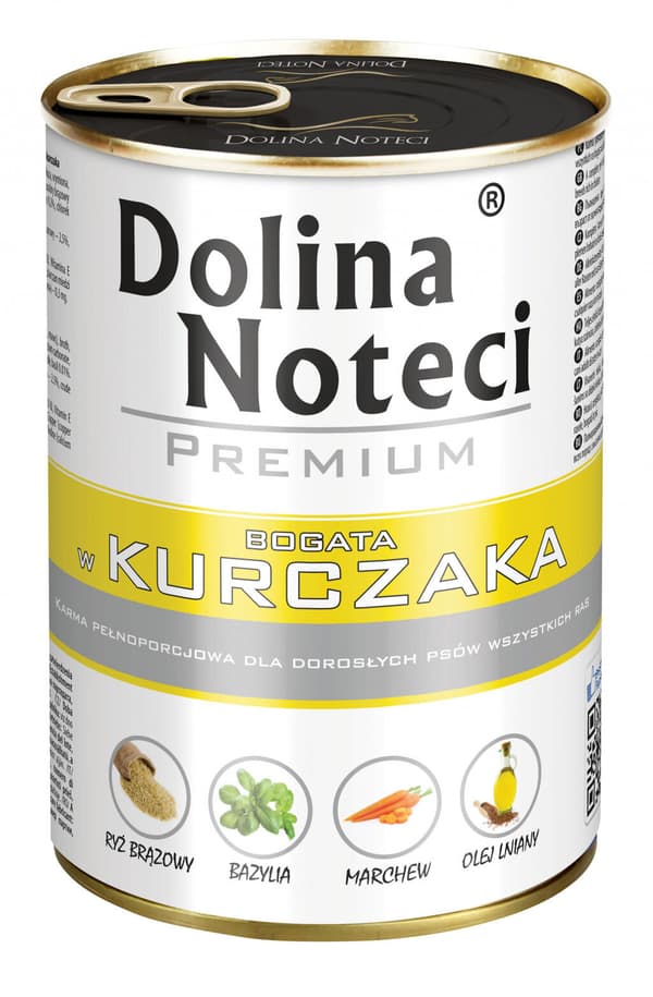 Dolina Noteci Premium våtfoder för hundar kyckling 24x400g