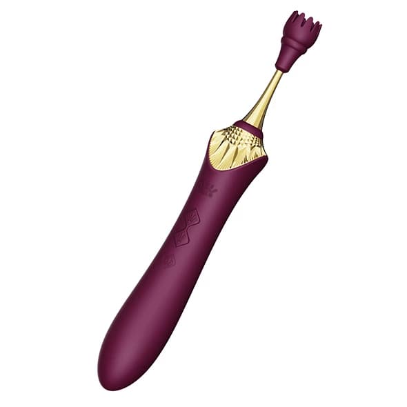 Zalo Bess 2 Fløjlsvibrator i lilla