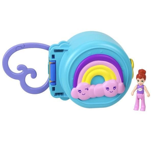 Polly Pocket. Bærbart mini kompakt sæt HRD74