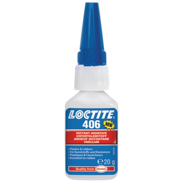 Loctite 406 -liimaa, 20 g Loctite / Teroson