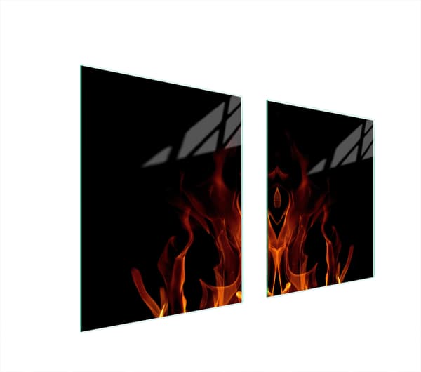 GLASSKYDDSPLATT FÖR SPIS 85x52 ELDMAKSIKER