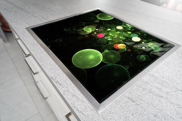 GLASSKYDDSPLÅT FÖR SPIS 70x52 CUBS