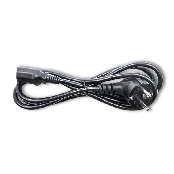 Qoltec IEC C13/SCHUKO virtakaapeli | 3x0.75mm2 | 1.5m