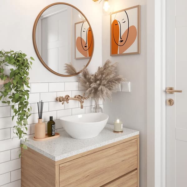 SOFIA HÅNDVASK - BORDPLADE SKU REA-U0133