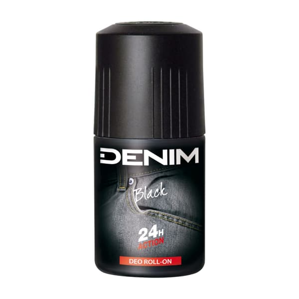 DENIM Roll-on-deodorantti musta 50 ml