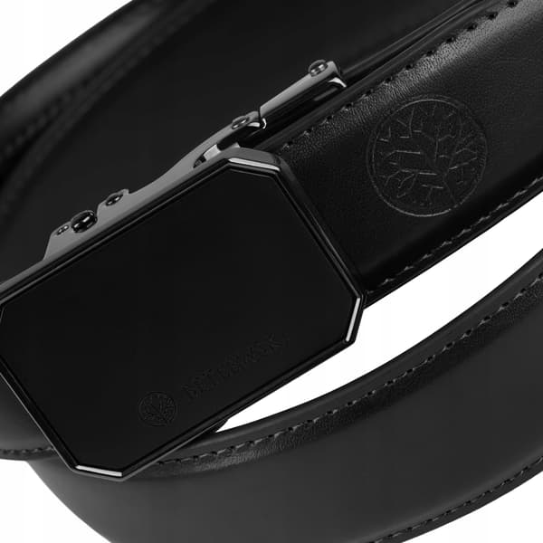 C30-OG BLACK 100 ELITE herrelæderbælte i sort +CERTIFIKAT