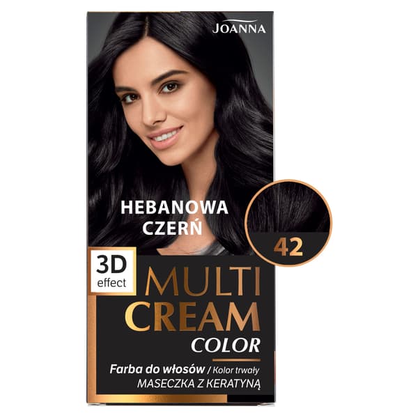 JOANNA MULTI CREAM Maling 42 Ebony Sort