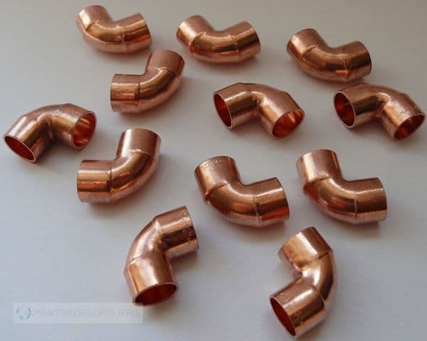 Koppar dobbelt jordingsrem 15 mm