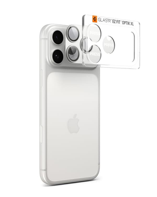 iPhone 17 Pro Optik Pro XL Linse Glas - Sølv