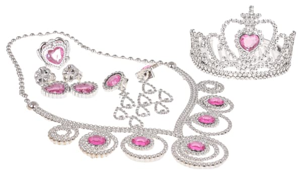 Lilla prinsessan rosa set