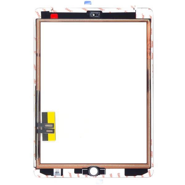 Touchscreen digitizer glas + klæbemiddel (OEM flex, kobber) til iPad 6 (2018) A1893 / A1954
