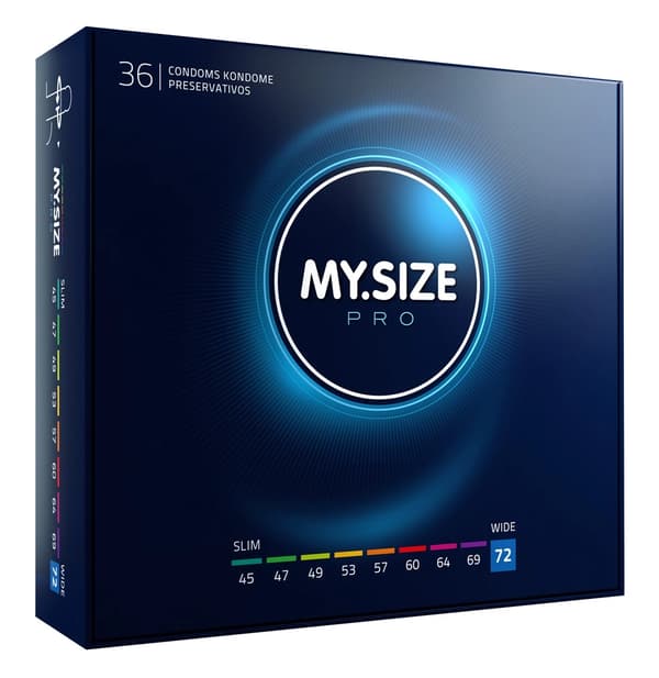 MYSIZE PRO Kondomit 72 mm 36 kpl