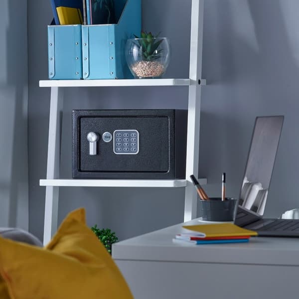 Yale YSV Elektronisk Pengeskab, Stål, 8,6 L, Sort