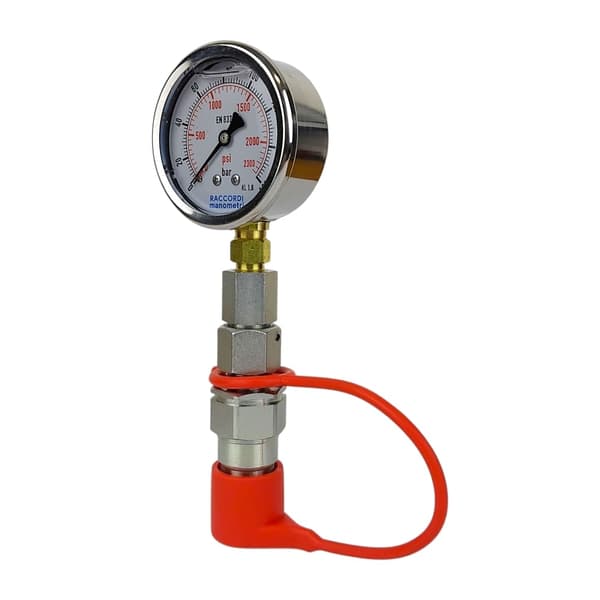 Målesæt, manometer 0-160 bar, hurtigkobling