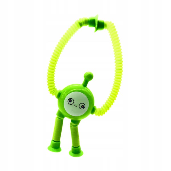 MEGADIDI SENSORY ROBOT poprør strækbart RØR SUGEKOPP