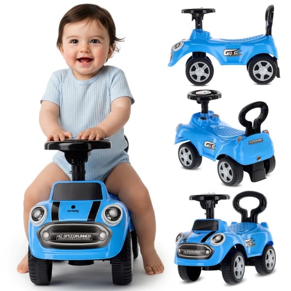 Autontyöntölaite GO GO Fassion sininen