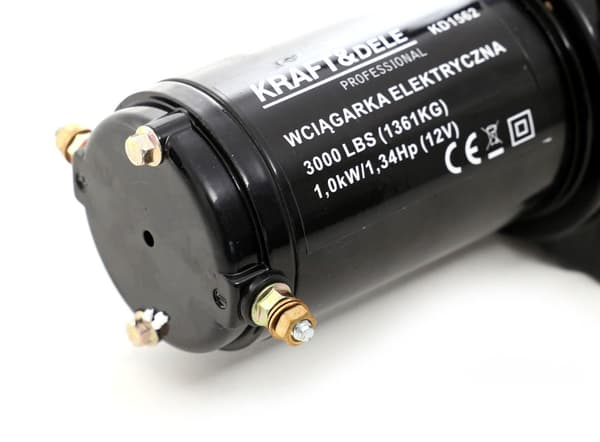 3000lbs 12V elektrisk spil | Kraft&Dele