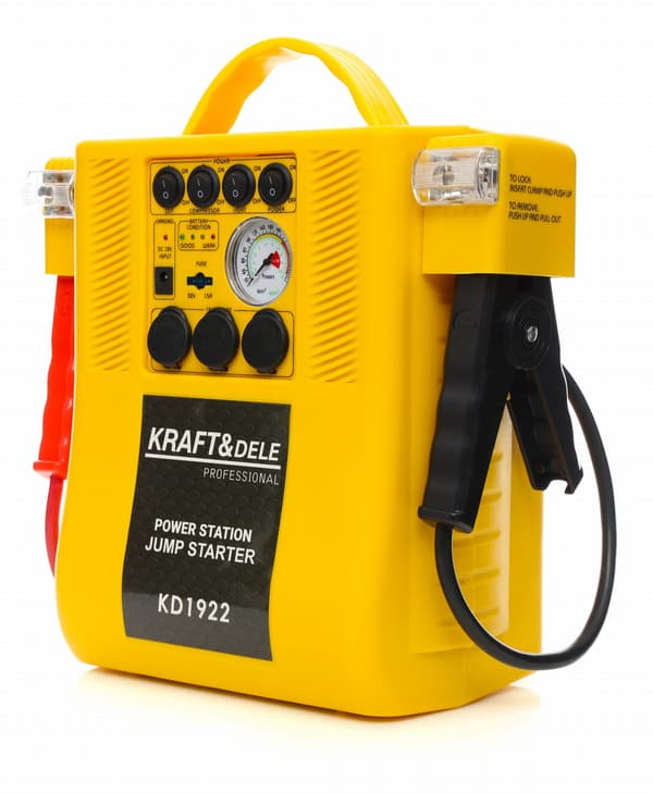Jumpstarter 4-i-1 multifunktionell | Kraft&Dele