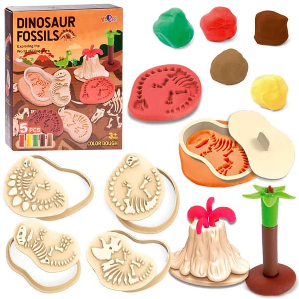 Plastilinaformad dinosaurier ZA4778