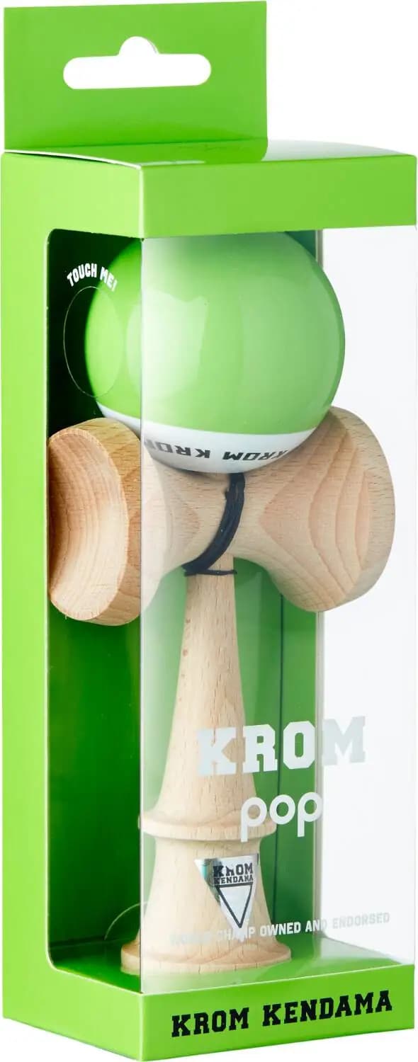 KROM Kendama POP LOL | Limegrön