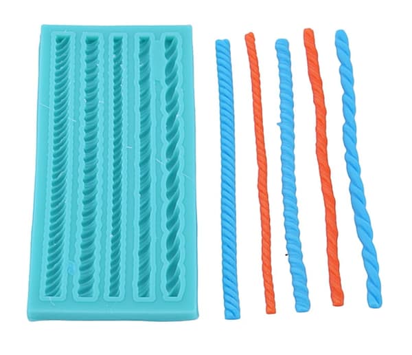 Silikonform för sockerpasta 3D-REP