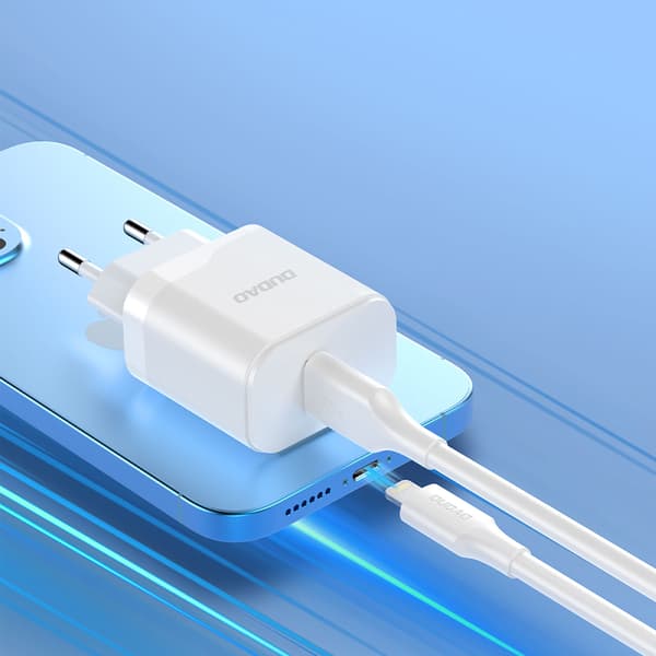 18W USB-A Telefonoplader - Hvid