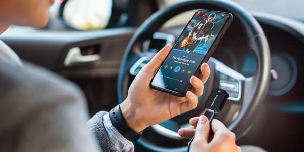 Trådløs CarPlay og Android Auto adapter