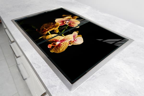 LASINEN SUOJALEVY LIEDELLE 85x52 ORKIDEA
