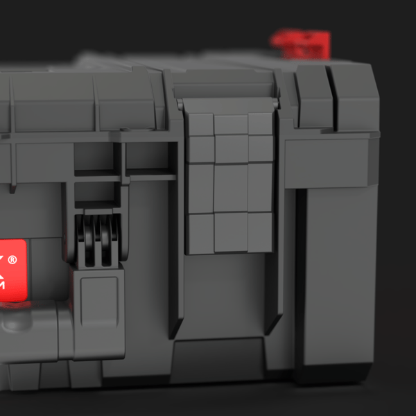 QBRICK SYSTEM PRO TechnicianCase2.0 sort værktøjskasse 12 l
