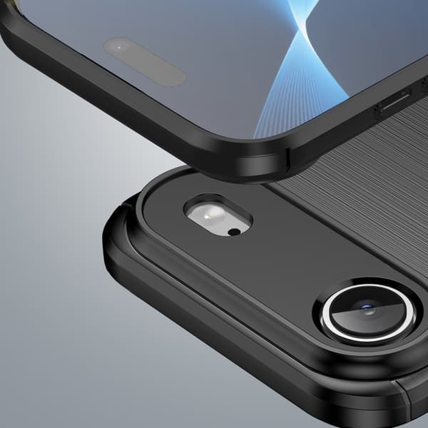 iPhone 17 Air Carbon-cover - Sort