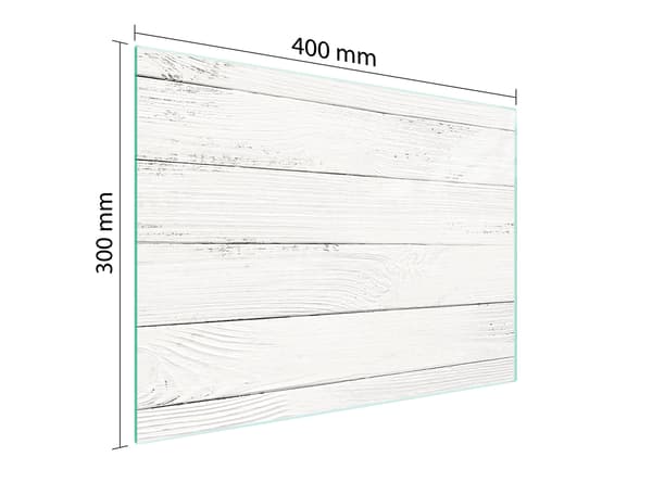 GLASSKÆREBRÆT 40x30 TRÆ