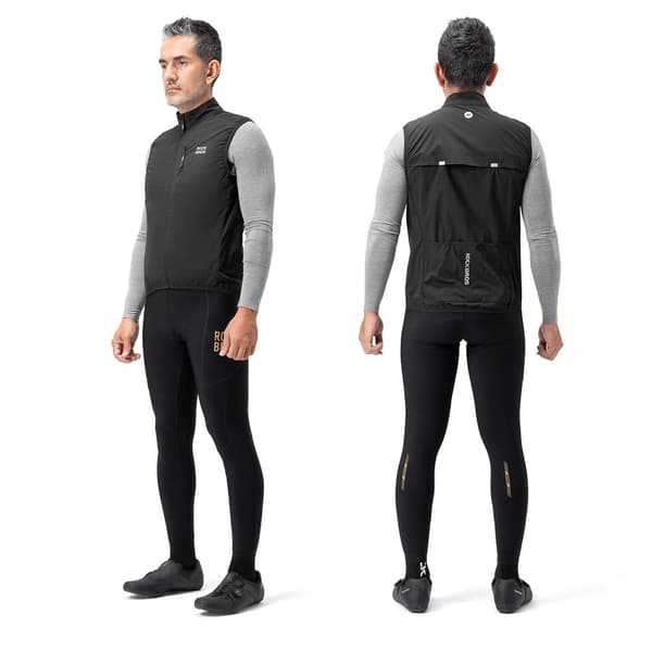 Termocykelvest størrelse XL - sort