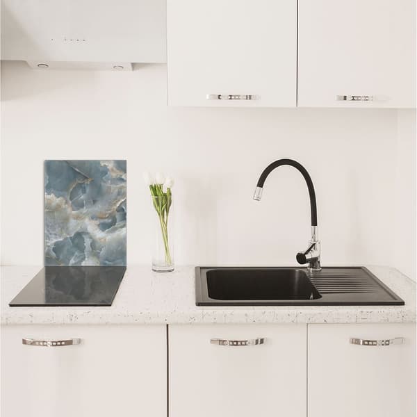 GLASSKÆREBRÆT 40x52 Marmor