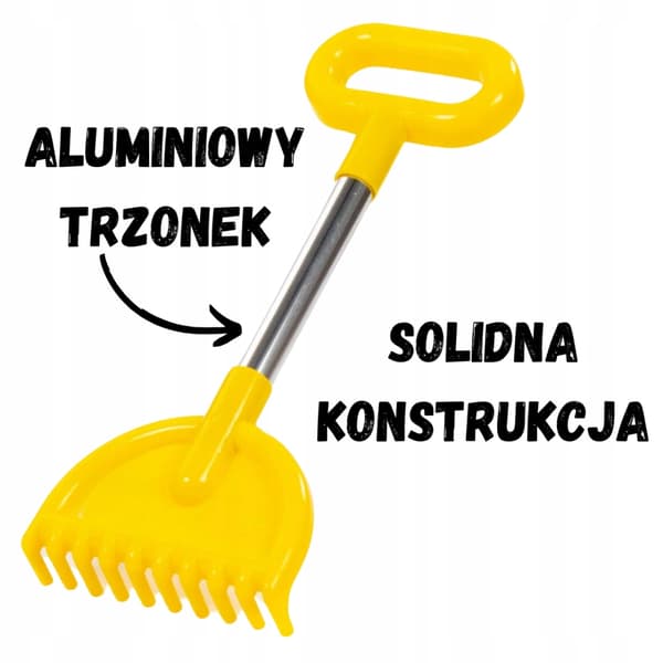 SANDRIVE metalskaft STOR 35 cm STRANDRIVE