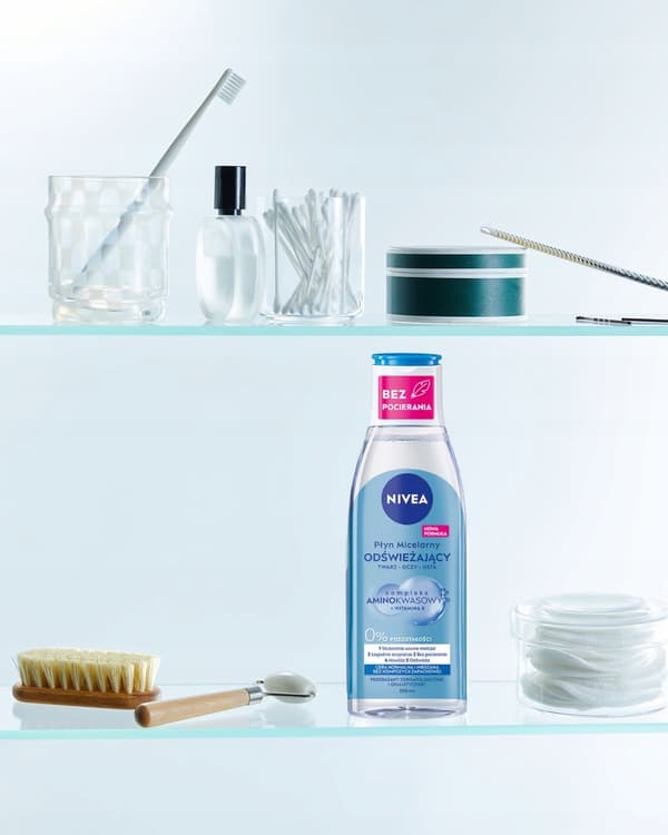 Nivea Refreshing Misellivesi normaalille ja sekaiholle 200 ml
