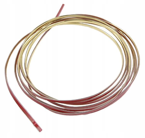 Elastiske krombånd guld 12 mm