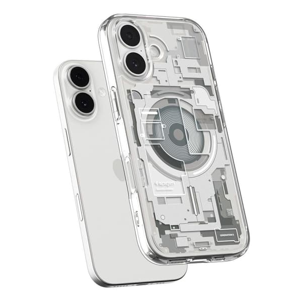 Etui til iPhone 17 MagSafe Ultra Hybrid Zero One – titanium